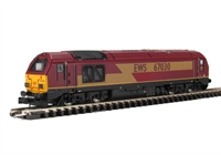 Class 67 Diesel 67030 EWS livery