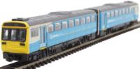 Class 142 'Pacer' 2 car DMU 142085 in Arriva Trains Wales livery - DCC fitted
