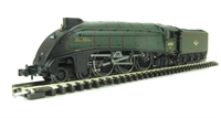 A4 60021 'Wild Swan' in BR lined late green with double chimney