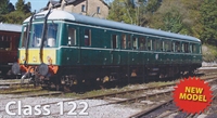 Class 122 Gloucester RCW "Bubblecar" single car DMU BR green with whiskers 55009. DCC fitted