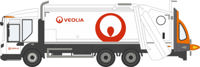 NDE002 1:148 Dennis Eagle Refuse Truck Veolia