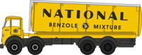 NFG015 Foden FG Cylindrical Tanker National Benzole