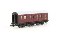 LMS 6-Wheeled 'Stove R' in BR Maroon 'M33018M - NGS special edition