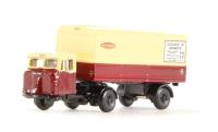 NMH014 Mechanical Horse in Scammell van trailer in British Rail livery