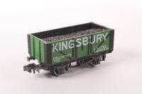 7 Plank mineral wagon 'Kingsbury Collieries' No. 710 in Green