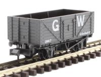 7 plank wagon 29617 in GWR grey