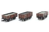 NR-45x3 Pack of 3 Coal/Mineral Wagon NE Bauxite