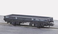 NR-5W 10 ton plate wagon in GWR dark grey