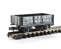 NR-P444A 5 Plank Open Wagon 'Edwin W Badland, Birmingham' No.50 in Grey with White Lettering