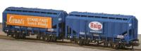 35 ton bulk grain hoppers "Grant's Scotch Whisky" and "Haig" - pack of two - limited edition