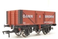 7-plank wagon - 'Gann & Brown' 211 - Special Edition of 150 for 1E Promotionals