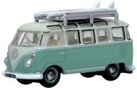 NVWS005 VW T1 Samba Bus in Turquoise blue and white