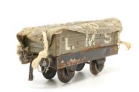 No1-LMSW No.1 4-plank open wagon in LMS grey