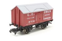 Lime Wagon "G D Owen" - Special Edition for West Wales Wagon Works