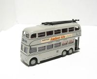 AEC 6441T trolleybus in wartime grey "Cardiff Corporation"