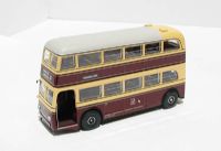 OM45707 AEC Q side engine, front ent. d/deck bus in Centenary packaging "Cardiff"
