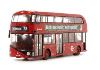 Wrightbus New Routemaster in "Arriva London TfL Red" - "Wicked" adverts