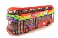 OM46618A New Routemaster - Stagecoach "Ride with Pride" Route 8 to Bow Church