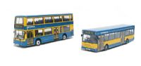OM99172 Metrobus (Surrey/Kent) 2 bus set (a Go Ahead co.) Dennis Dart SLF & Lolyne
