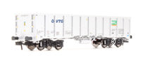 OO-EAL-105F JNA-T Ealnos Box Wagon in VTG Mendip Rail livery 8170 5500 164-5 - exclusive to Kernow Model Rail Centre