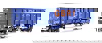 OO-EAL-111A JNA-X Box Wagon GBRf Blue/Orange No. 81 70 5932 763-2