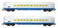 OO-IWA-Cargo2 IWA Ferry Van Cargowaggon - twin pack