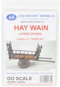 OOHW1 Horse-drawn hay wain - laser cut wood kit OOHW1 Horse-drawn hay wain - laser cut wood kit