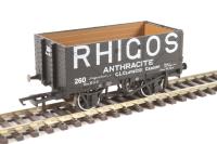 7-plank open wagon - Rhigos Anthracite, Cardiff in black