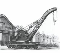 Cowans Sheldon 15 ton crane RS1023/15 in BR black "Stoke M.P.D" - Price to be confirmed