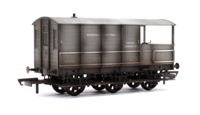 OR76TOA003W Toad Brake Van BR 6 Wheel Bordesley Junction - Weathered