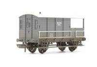 OR76TOB002W Toad Brake Van GWR 4 Wheel Acton 56034 - Weathered