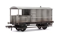 OR76TOB003W Toad Brake Van BR Toad 4 Wheel Basingstoke 35717 - Weathered