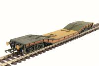 45 ton Warwell wagon in BR bauxite - weathered
