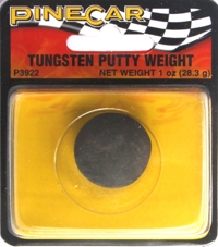 P3922 1 Oz Tungsten Putty Weight