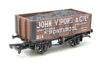7-Plank Open Wagon - 'John Vipond & Co.' - special edition of 280 for Pontypool & Blaenavon Railway Society