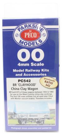 PC542 5 plank BR 'Clayhood' china clay wagon - plastic kit
