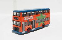 PHV109B Leyland Victory 11 in Orange "Plaza Hollywood" Ad. livery