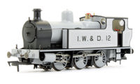 PI-001-B Kerr, Stuart Victory 0-6-0T Locomotive in Lined grey, IW&D 12