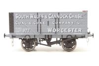 POW09 7-plank wagon in "South Wales & Cannock" livery