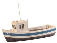 QS411 Small Fishing Boat with Forward Wheelhouse