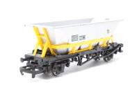 HAA MGR coal hopper in Railfreight Coal sector silver with yellow frames - 350897