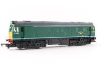 Class 25 D7596 in BR Green