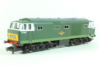 Class 35 Hymek D7063 in BR Green