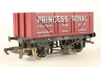 7-plank open wagon in maroon - Princess Royal Colliery, Lydney - No. 250