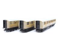 Pack of three LNER teak coaches - separated from Flying Scotsman set