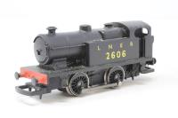Class D Industrial 0-4-0T 2606 in LNER black