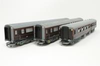 Pack of 3 Royal train coaches - Mk2 brake 2921, Mk3 2903 and 2904 - split from Royal Train set