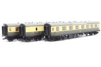Pack of 3 x GWR Centenary Coaches - 'Cornish Riviera Express' - separated from train set