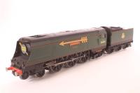 West Country Class 4-6-2 34039 'Boscastle' in BR Green - Split from Golden Arrow set