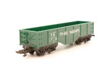 R116TRI Open gondola 3576 in green